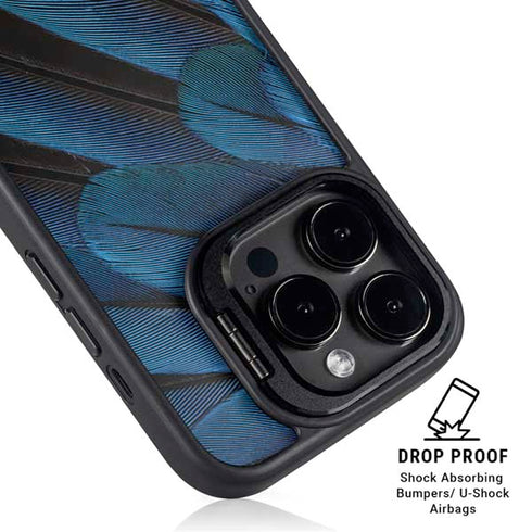 Macaw iPhone 15 Pro Kickstand Case